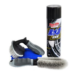 高效清洁与保护 龟牌黑水晶轮胎釉G153R评测